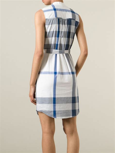 burberry shirt dresses|burberry brit sleeveless print dress.